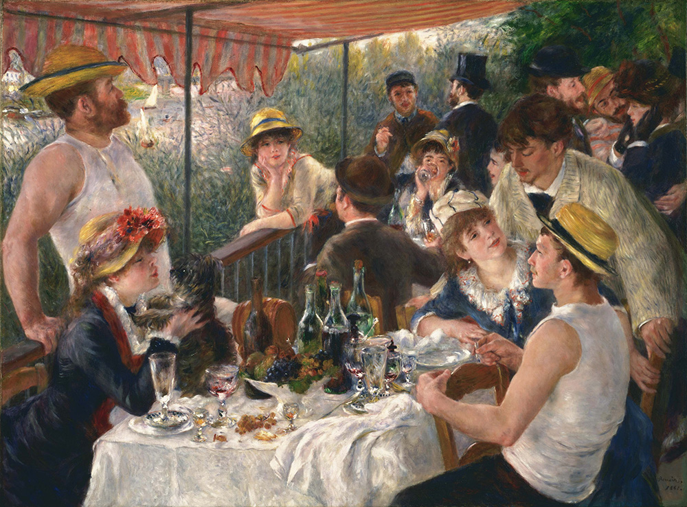 Déjeuner des canotiers Auguste Renoir Guinguette
